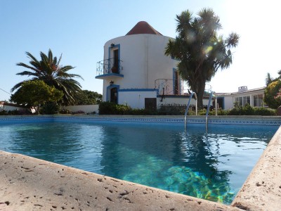 Converted windmill in Portugal’s Alentejo with private pool